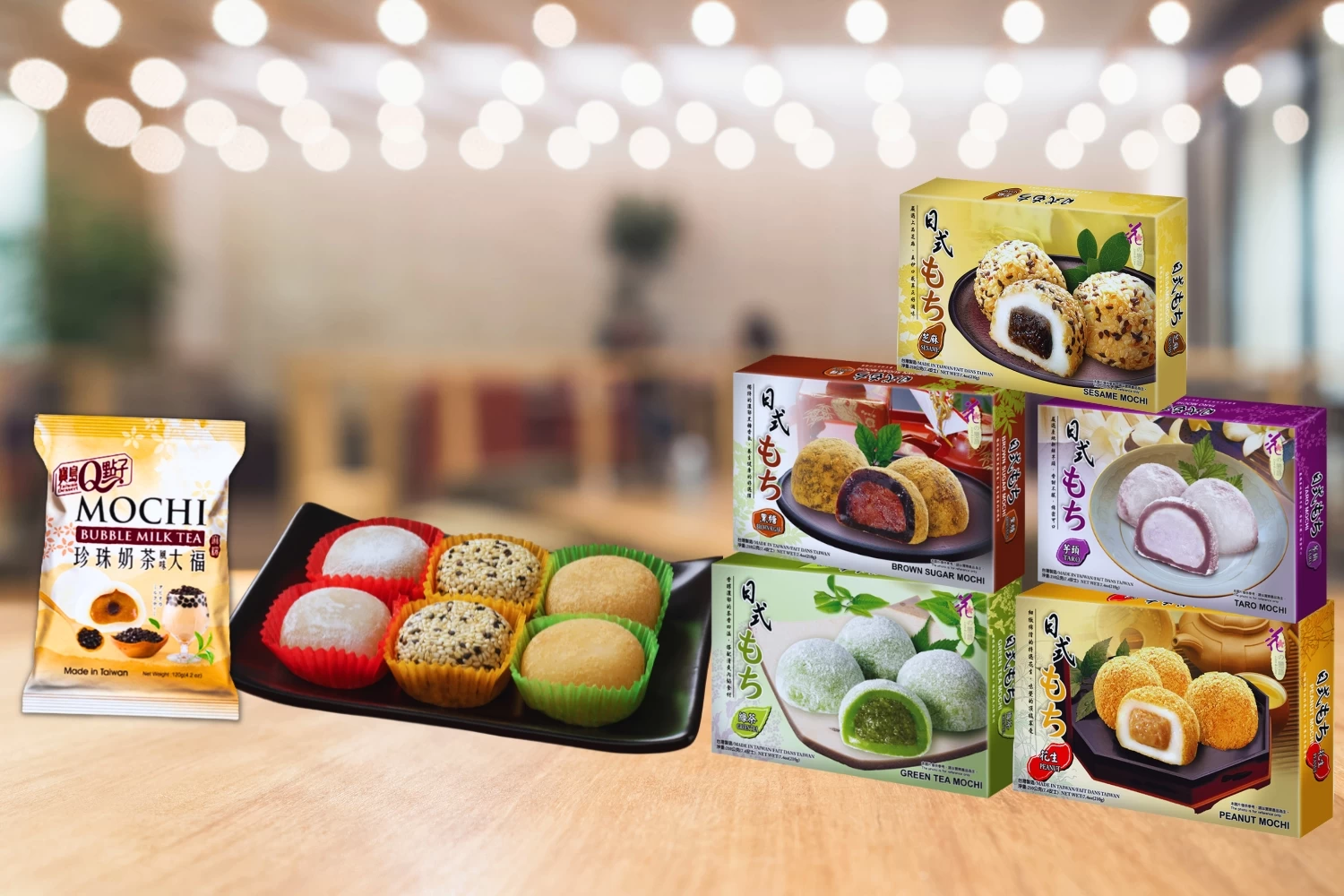 Japanski mochi deserti raznih okusa u Rice Kakis