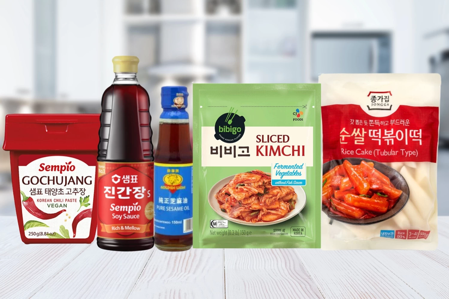 Korejski sastojci – gochujang, kimchi, soja i sezam