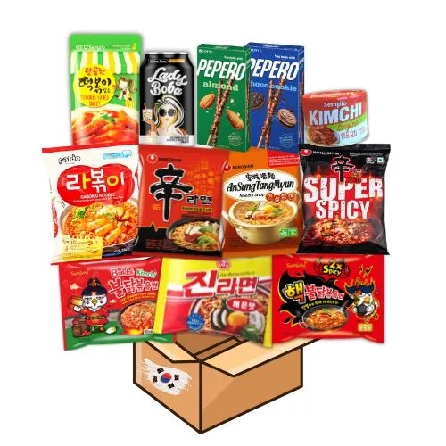 Exclusive Korean bundle – ramen, snacks & drinks