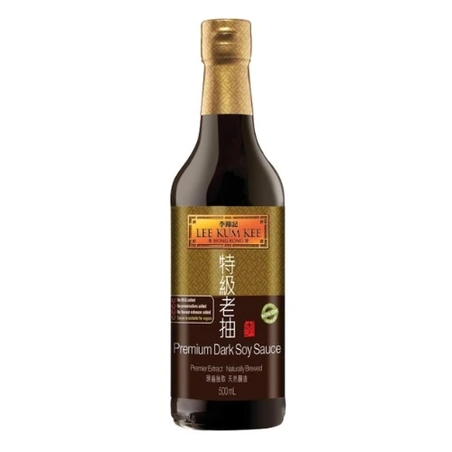 Premium tamni soja umak u staklenoj boci 500ml