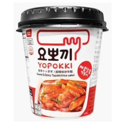 Yopokki Sweet & Spicy Topokki Cup 140g