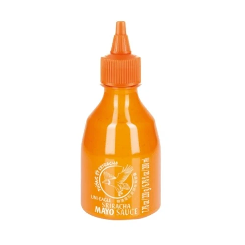 sriracha-majoneza-uni-eagle-215g.jpg Sriracha majoneza umak Uni-Eagle 215g s narančastim čepom