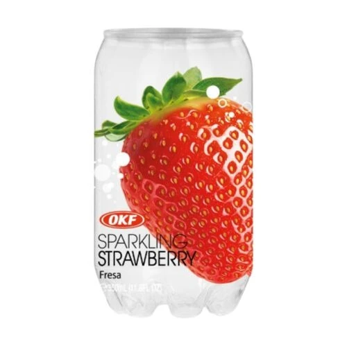 okf-gazirana-jagoda-350ml.jpg OKF Gazirana Jagoda 350 ml, pjenušavo voćno piće s autentičnim okusom jagode, savršeno za osvježenje i ljubitelje voćnih napitaka.