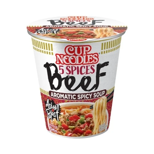 cup-noodles-govedina-5-zacina-nissin.jpg Cup noodles s aromatičnim okusom govedine i 5 začina – Nissin