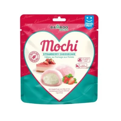 Bamboo House Strawberry Cheesecake Mochi 105g
