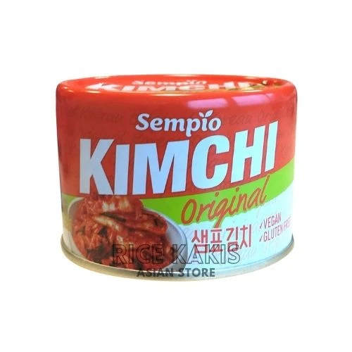 sempio-kimchi-original-veganski-160g.jpg Sempio Kimchi Original, veganski i bez glutena, konzerva od 160g, autentični korejski okus idealan za azijska jela.